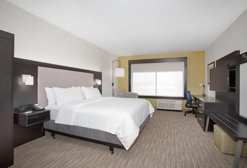 身障者適用キングサイズベッドルーム, Holiday Inn Express & Suites   Ely, An Ihg