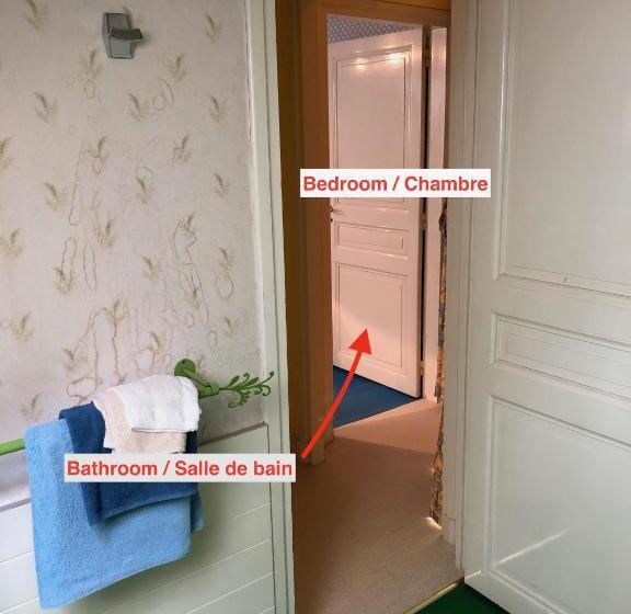 房顶倾斜的标准房间, Manoir Des Cavaliers Bnb