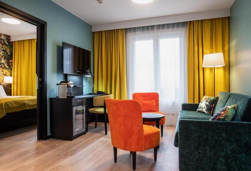 小型套房带阳台, Thon Hotel Bristol, Bergen