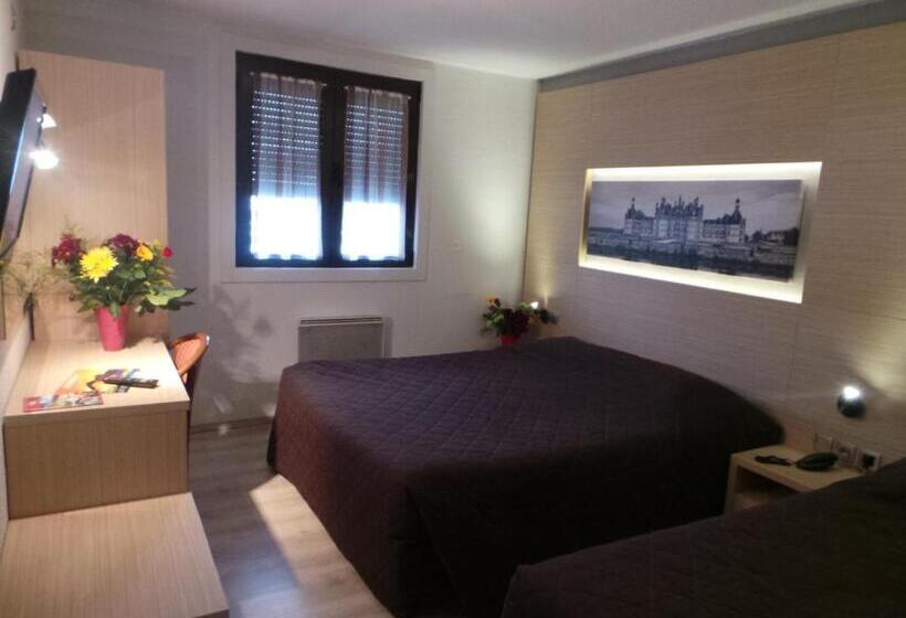 غرفة عائلية, Logis Albhotel Grill