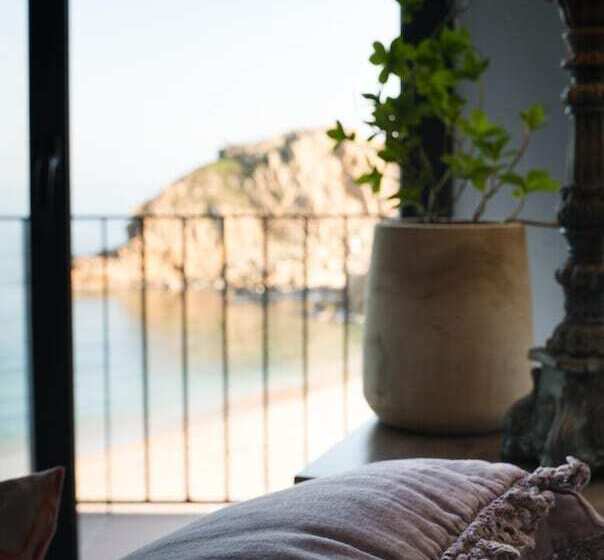 豪华海景房, Hostal Sa Malica