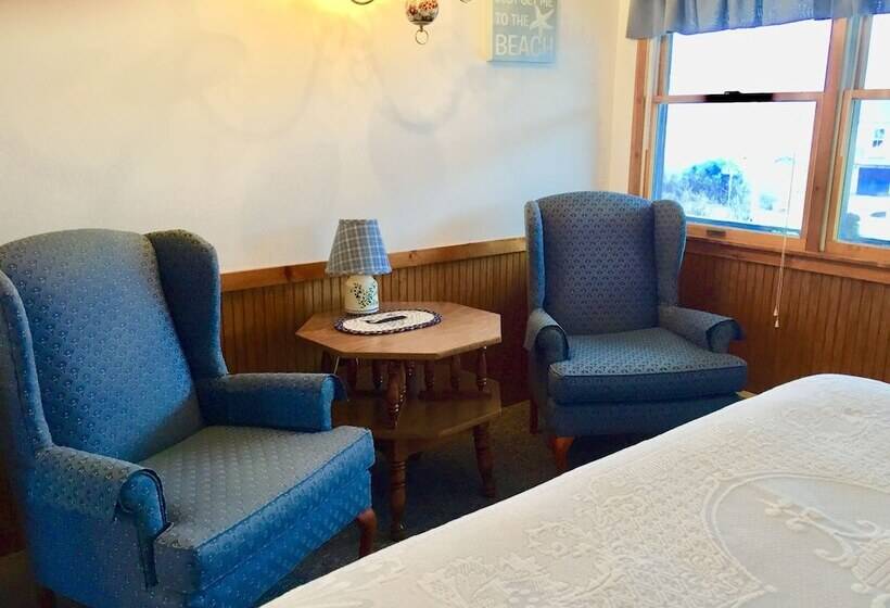 اتاق استاندارد با چشمانداز دریا, Moody S Motel And Cottages