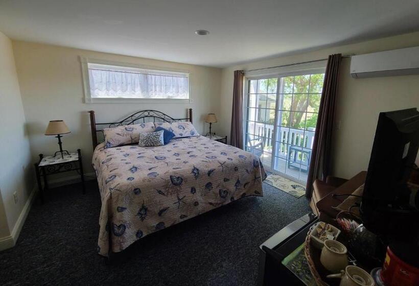 اتاق استاندارد با تخت بزرگ, Moody S Motel And Cottages