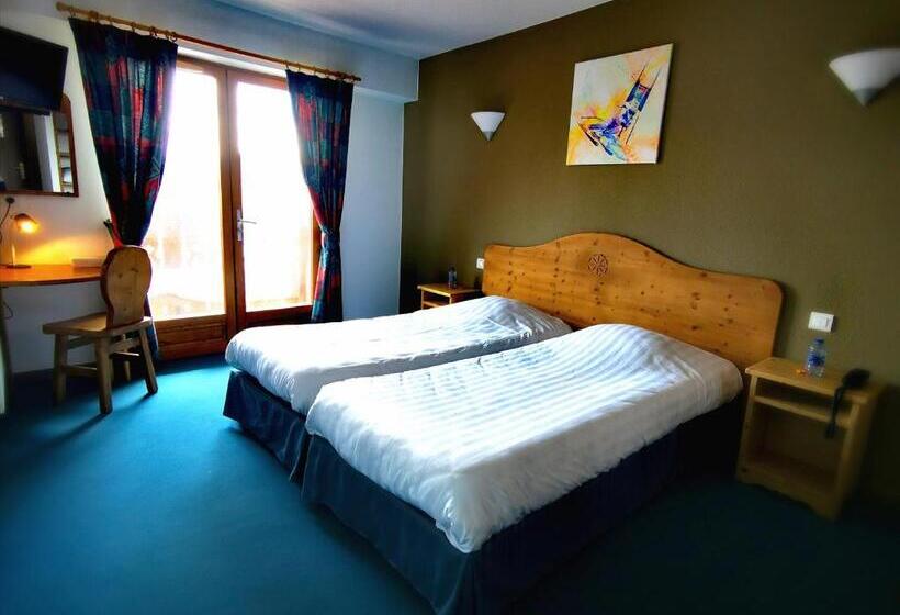 标准间带山景, Les Bruyères