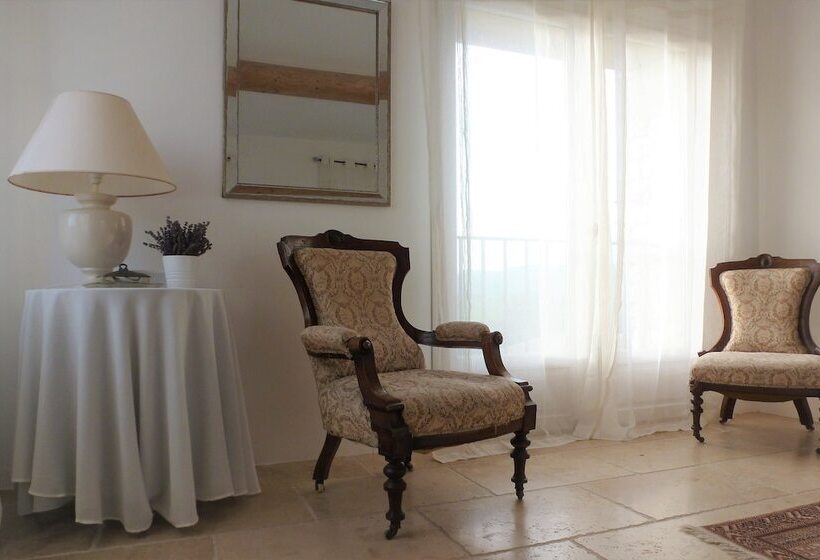 اتاق استاندارد با تخت دوبل, Les Terrasses Gordes