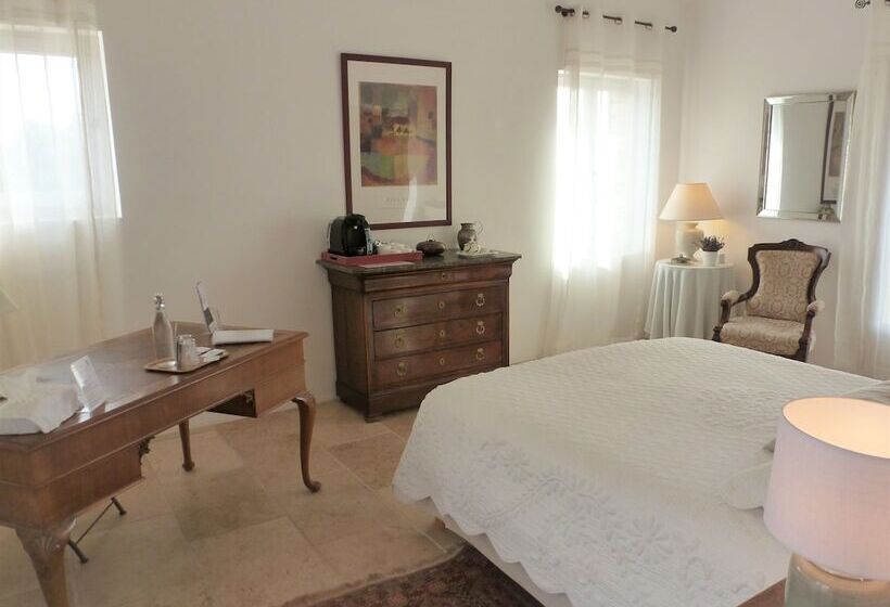 اتاق استاندارد با تخت دوبل, Les Terrasses Gordes