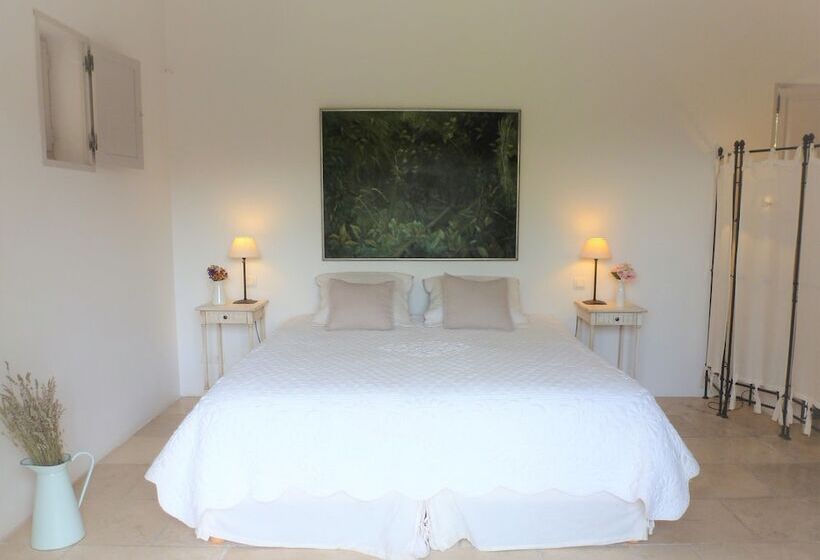 اتاق راحتی با چشمانداز استخر, Les Terrasses Gordes