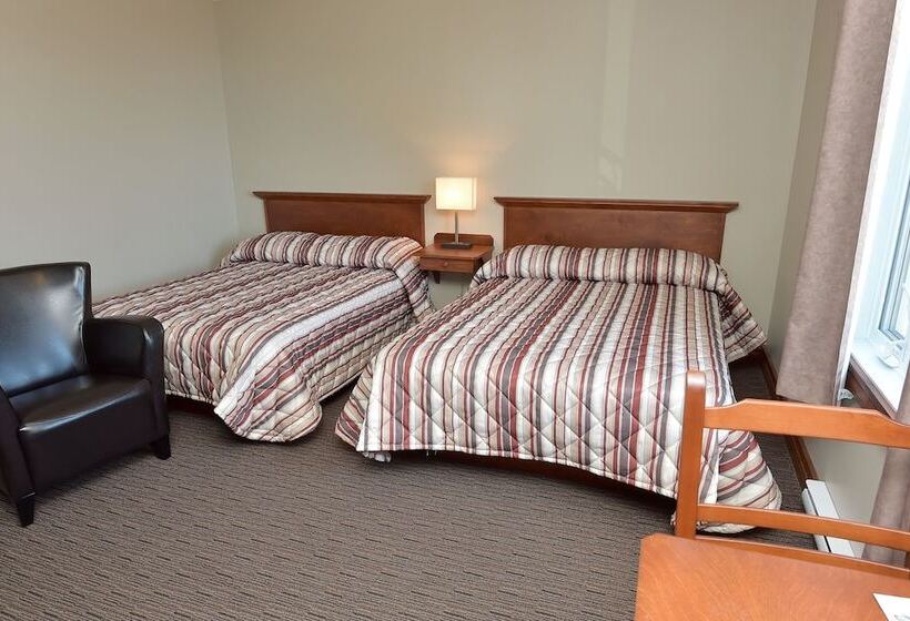 חדר סטנדרט שתי מיטות זוגיות, Auberge Sur Mer De Charlevoix
