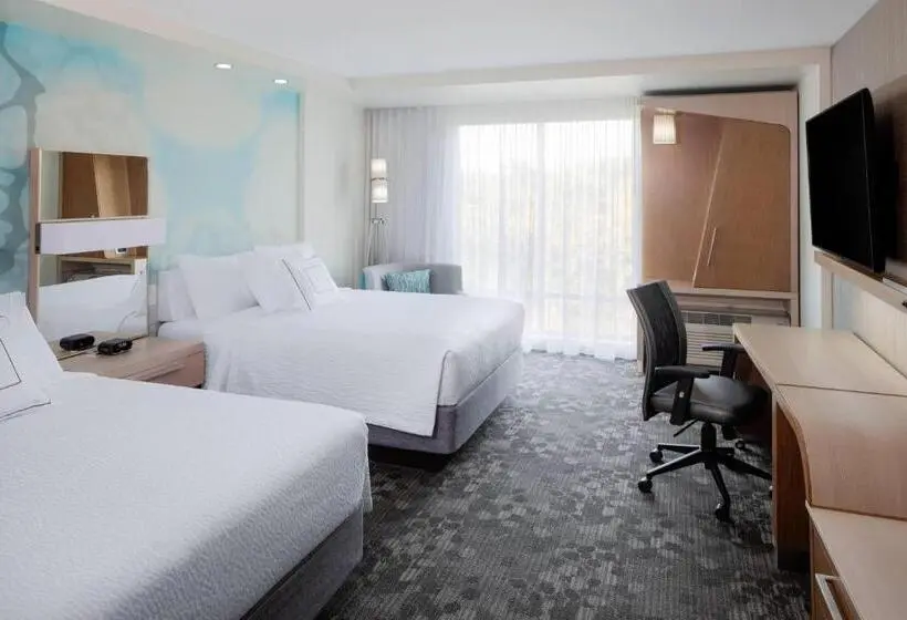 Standard-huone Queen-vuode, Courtyard By Marriott Albany Troy/waterfront