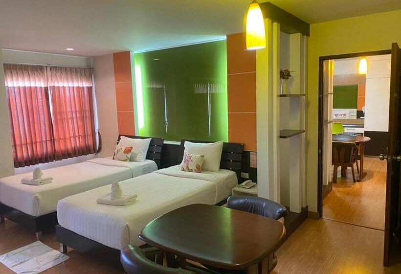 غرفة عائلية, Kwanruen Resort