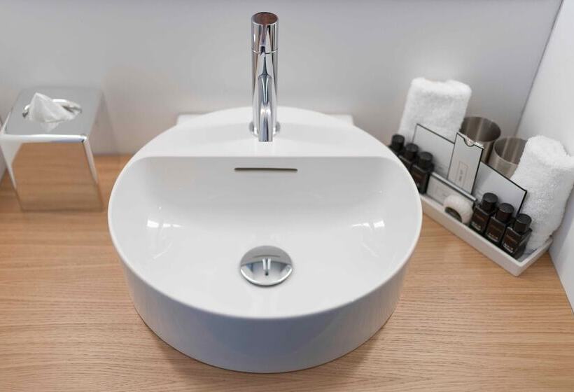 庭の見える1ベッドルームアパートメント, Set Hotel.residence By Teufelhof Basel