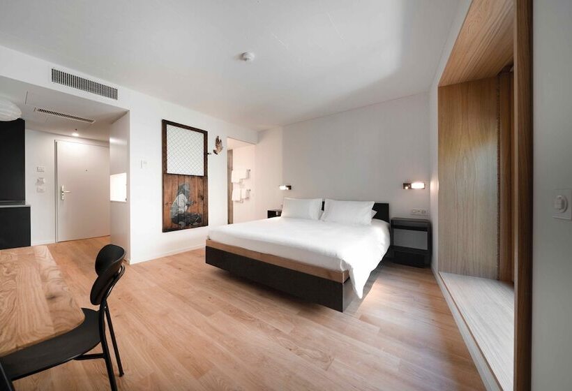 ガーデンビューのスタンダードワンルーム, Set Hotel.residence By Teufelhof Basel