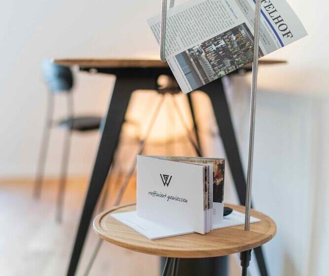 庭の見える1ベッドルームアパートメント, Set Hotel.residence By Teufelhof Basel