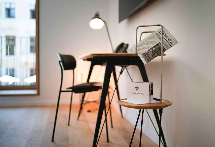 庭の見える1ベッドルームアパートメント, Set Hotel.residence By Teufelhof Basel