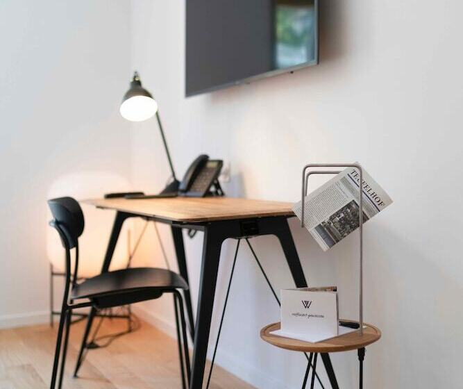 آپارتمان 1 خوابه با چشم‌انداز باغ, Set Hotel.residence By Teufelhof Basel