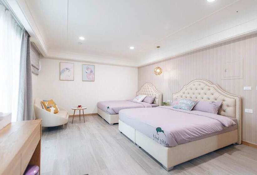 اتاق سوپریور چهار تخته, Kiwi Villa