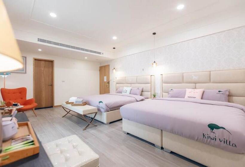 اتاق سوپریور چهار تخته, Kiwi Villa