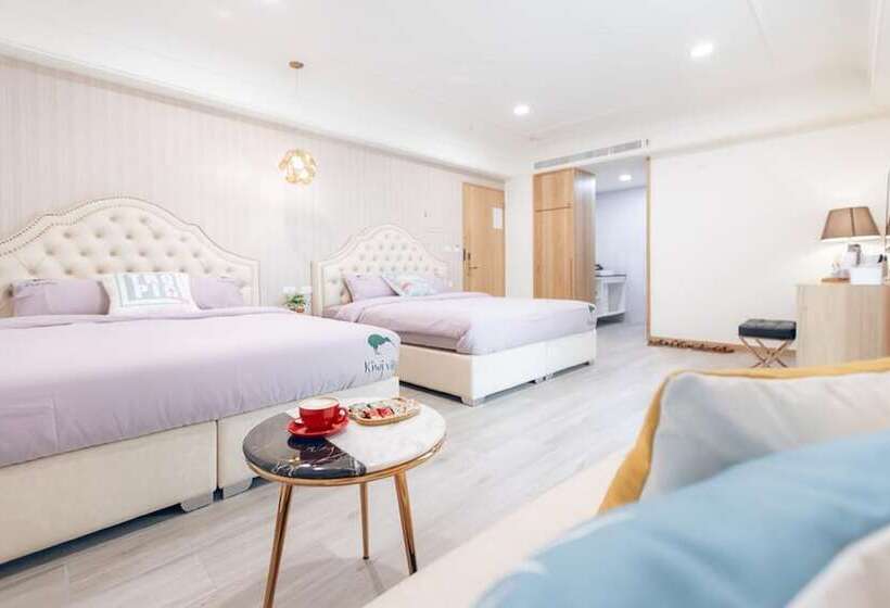 اتاق سوپریور چهار تخته, Kiwi Villa
