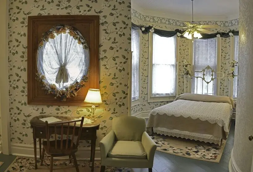 キングサイズベッドのスタンダードルーム, Mcfarlin House B&b