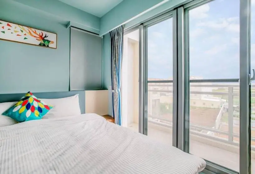 اتاق استاندارد چهار تخته با چشمانداز دریا, Party Of The Ocean B&b