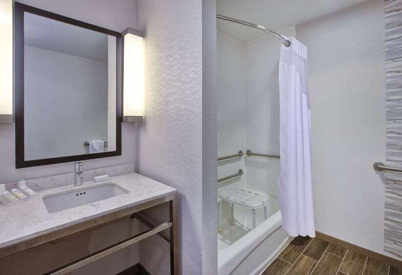 Quarto Standard Cama King para Deficientes, Hilton Garden Inn Chicago Downtown South Loop