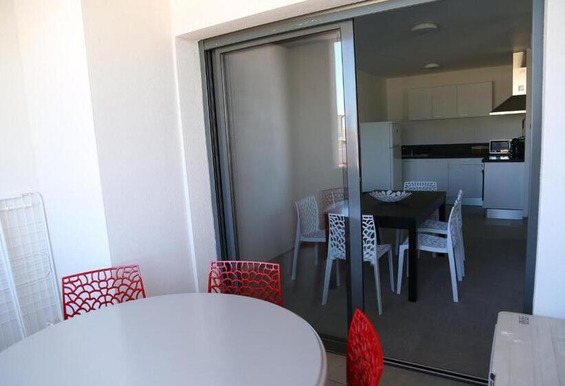 דירת דופלקס 2 חדרי שינה, Résidence Moderne