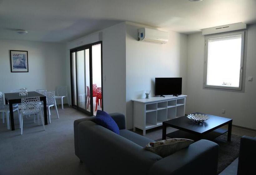 דירת דופלקס 3 חדרי שינה, Résidence Moderne