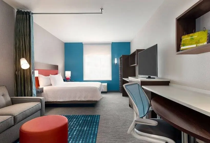 ダブルベッドのスタンダードスタジオ, Home2 Suites By Hilton Alameda Oakland Airport