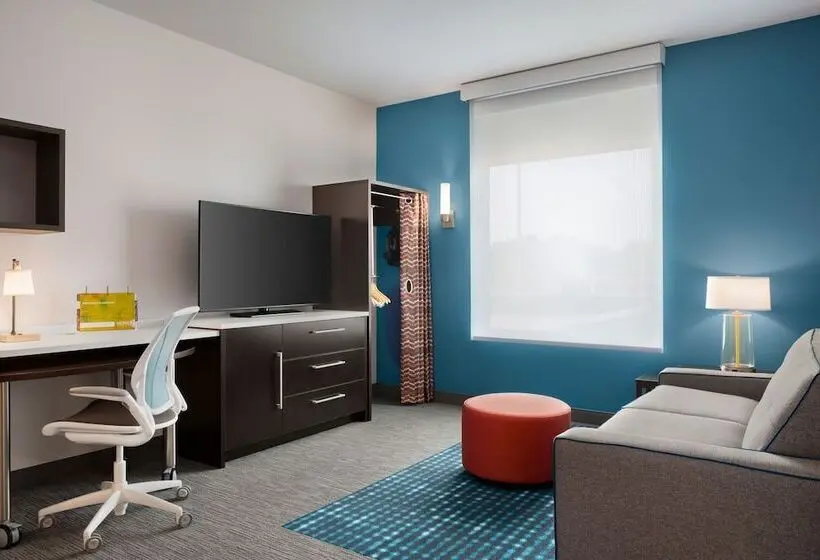 ダブルベッドのスタンダードスタジオ, Home2 Suites By Hilton Alameda Oakland Airport