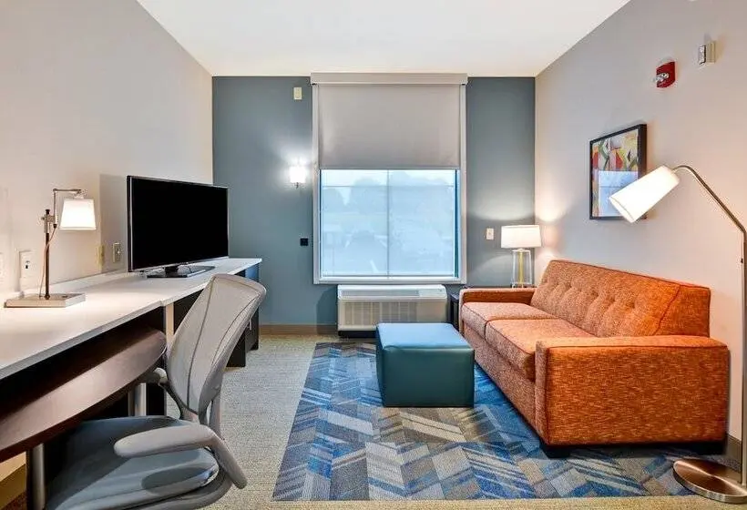 ダブルベッドのスタンダードスタジオ, Home2 Suites By Hilton Alameda Oakland Airport