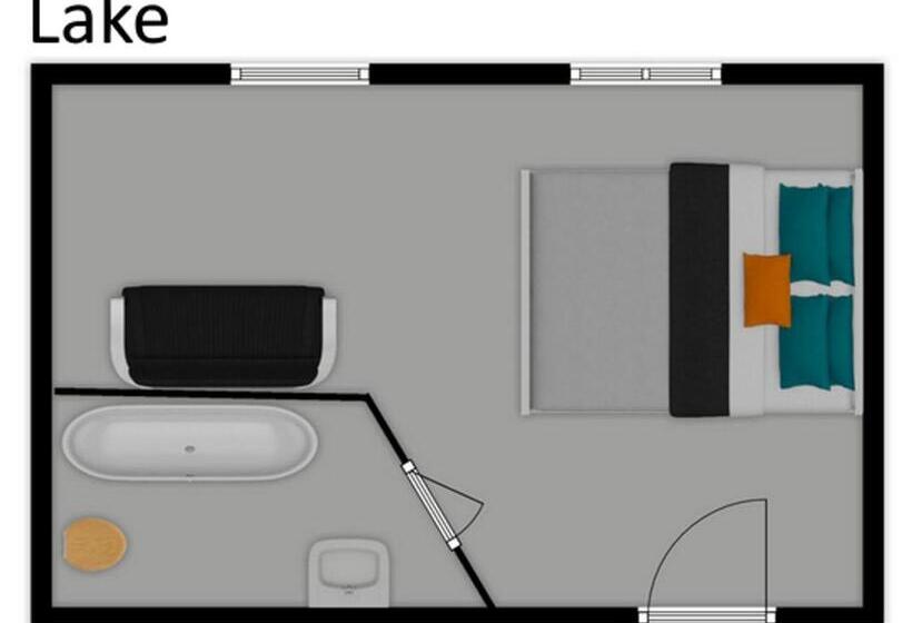 Habitació Estàndard Llit King, Lake View Country House