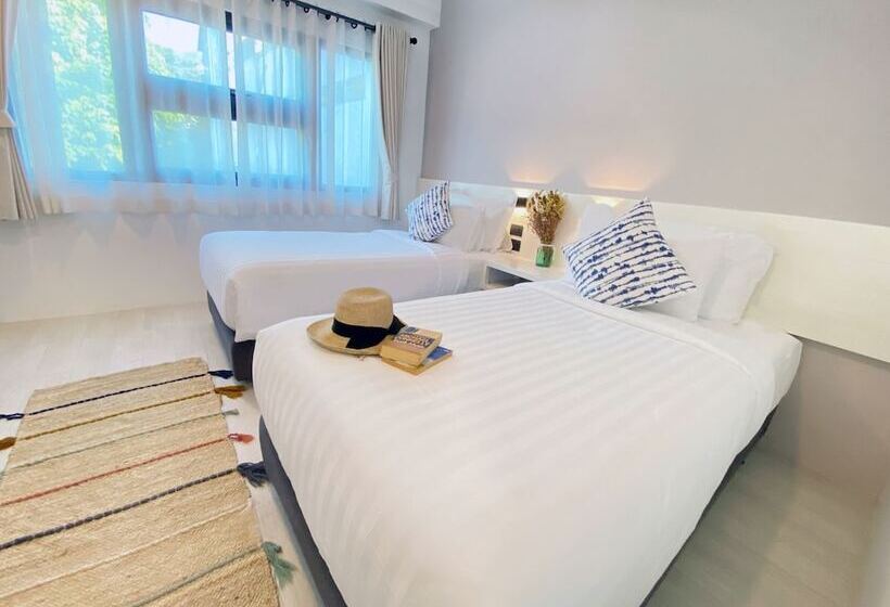 シティビューのスーペリアルーム, Blue Tao Beach Hotel   Sha Plus