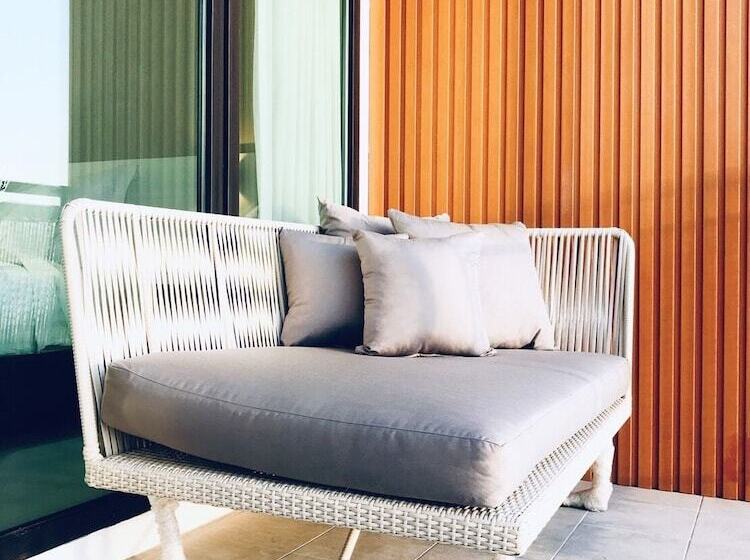 キングサイズベッドのスーペリアルーム, Blue Tao Beach Hotel   Sha Plus