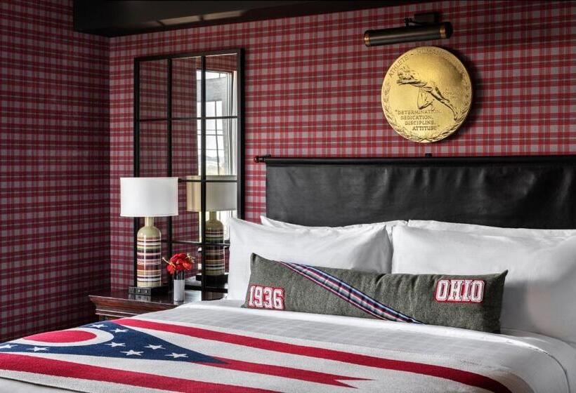 身障者適用キングサイズベッドルーム, Graduate By Hilton Columbus