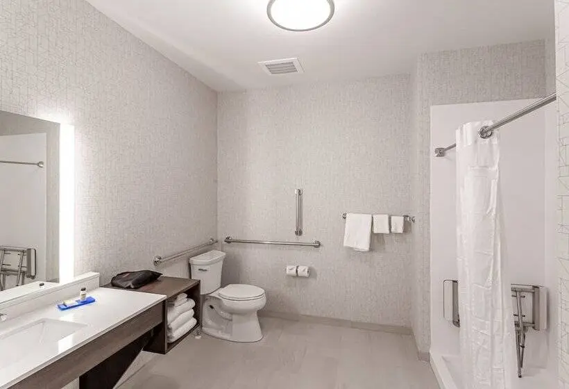 身障者適用スイートルーム, Holiday Inn Express & Suites   Columbus   Worthington, An Ihg