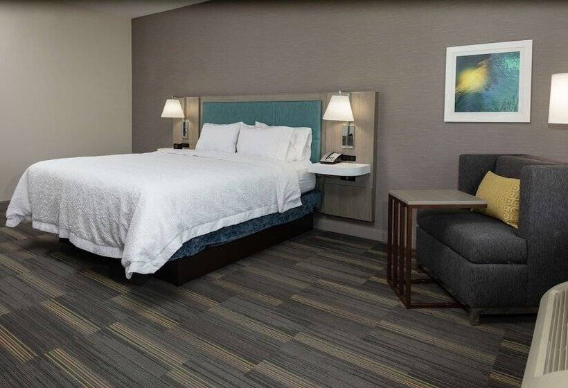 스탠다드 룸 더블 침대, Hampton Inn Dunedin