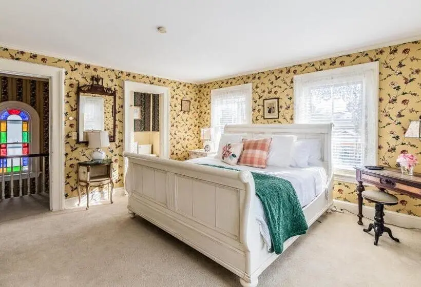 キングサイズベッドのデラックスルーム, Westbrook Inn Bed And Breakfast