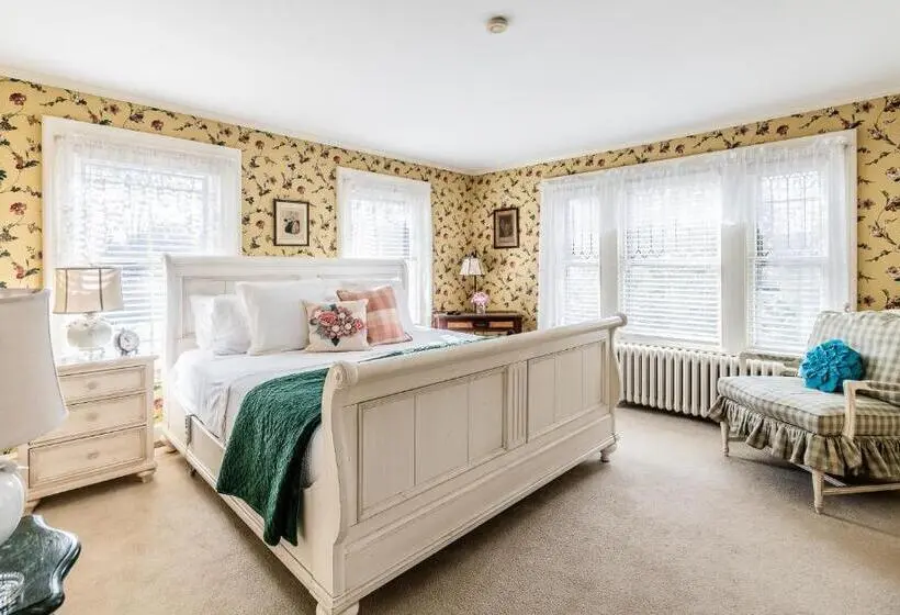 キングサイズベッドのデラックスルーム, Westbrook Inn Bed And Breakfast
