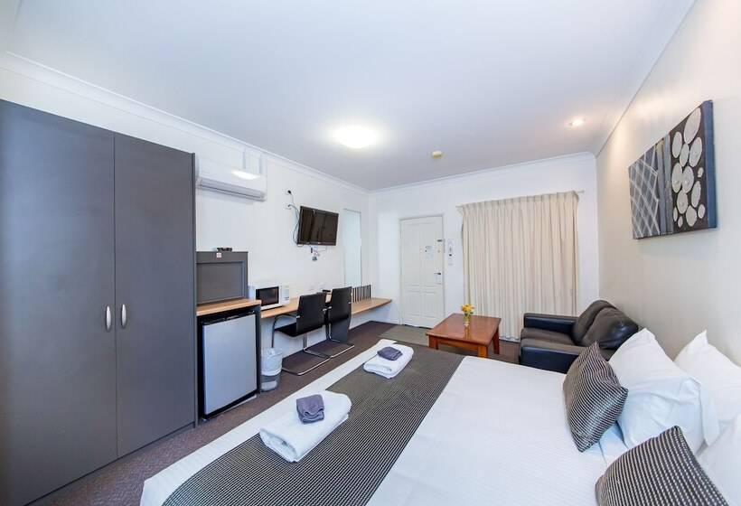 스탠다드 룸 킹사이즈 침대, Ascot Lodge Motor Inn