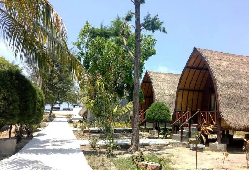 ویلای استاندارد با چشم‌انداز باغ, Nusa Indah Bungalows