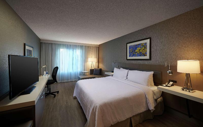キングサイズベッドのスタンダードルーム, Hilton Garden Inn St. John S Newfoundland, Canada