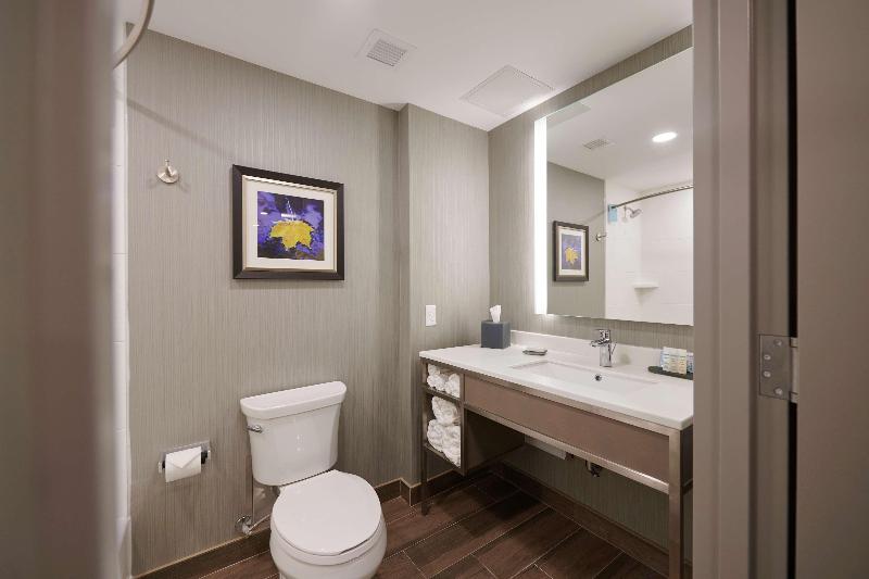 キングサイズベッドのスタンダードルーム, Hilton Garden Inn St. John S Newfoundland, Canada