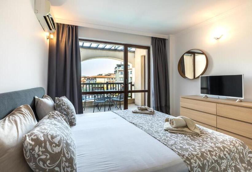 침실 1개 풀장 전망 아파트, Oasis Beach Club