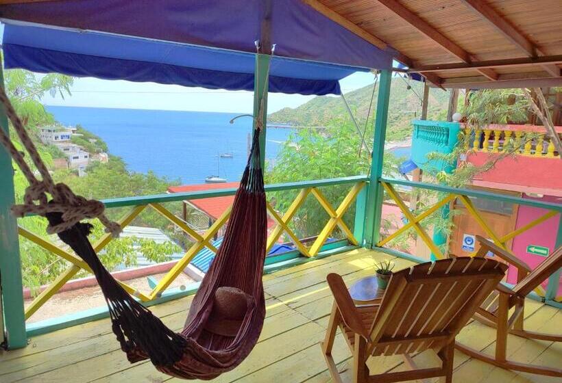 اتاق استاندارد با تخت بزرگ, Tayrona Colors Hostel