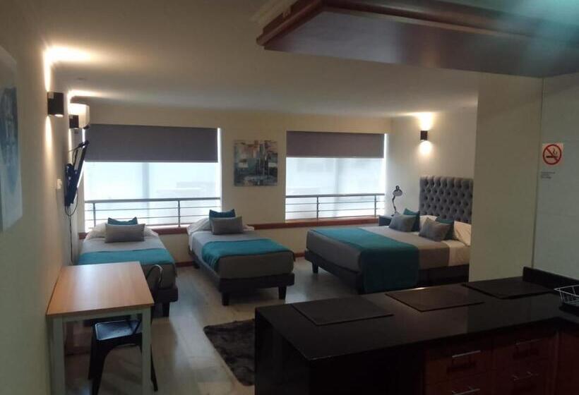 デラックスの4人部屋, Apart Hotel Aragon Portal