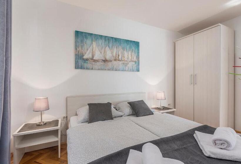 Апартаменты 1 Спальня с Террасой, Villa Ladavac B&b