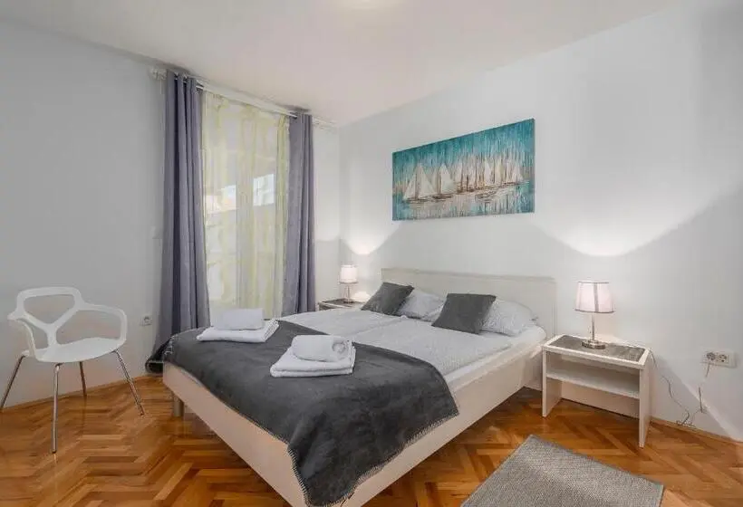 آپارتمان 1 خوابه با تراس, Villa Ladavac B&b