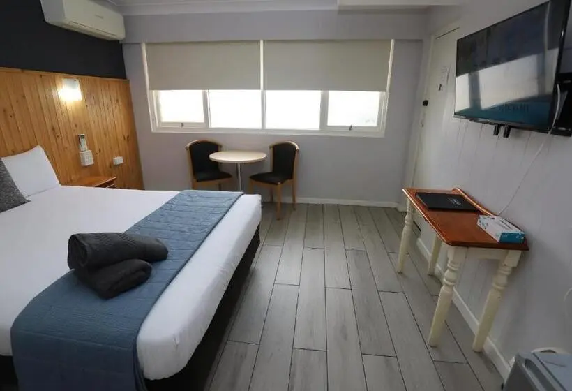 クイーンサイズベッドのスタンダードルーム, Sleepy Hill Motor Inn