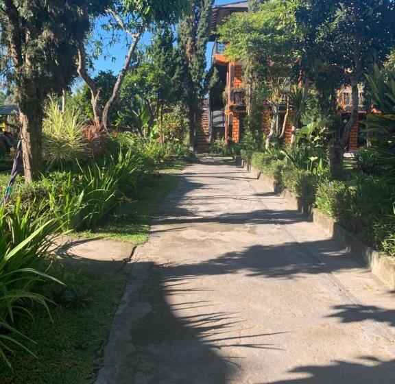 חדר משפחתי נוף לגינה, Batur Sunrise Guesthouse
