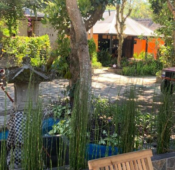 חדר משפחתי נוף לגינה, Batur Sunrise Guesthouse